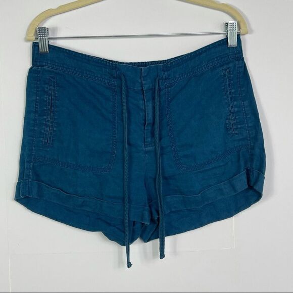 LOFT | Lou & Grey Linen Drawstring shorts - Picture 2 of 9